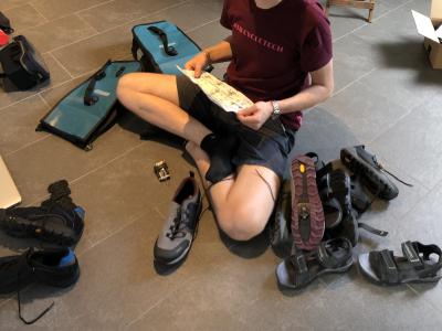 Vorbereitung Klickpedalen